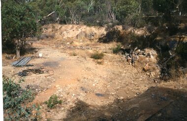 Photograph, Don Rickard, Black Range Quarry Site, May 1999