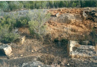 Photograph, Don Rickard, Black Range Quarry Site, May 1999