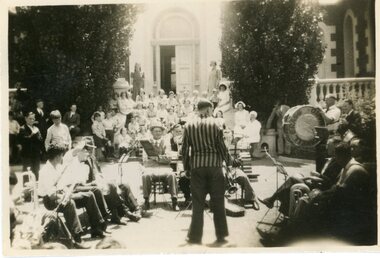 Photograph, U.S.A. Army Band about 1942-43?, 1942-43