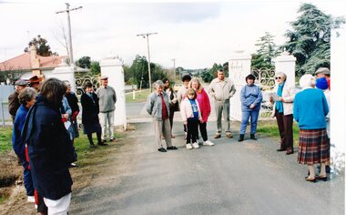 Photograph, Cemetery Crowd