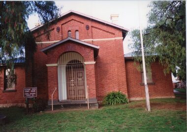 Photograph, Pleasant Creek Courthouse 1860. Photographic Committee National Trust Photographs of Stawell