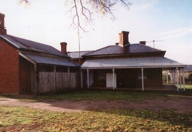 Photograph, Side of Police Inspectors House Pleasant Creek 1869. Photographic Committee National Trust Photographs of Stawell