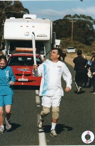 Photograph, Olympic Torch Relay Stawell - Halls Gap