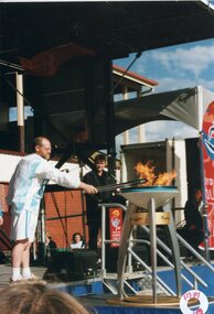 Photograph, Olympic Torch Relay Stawell - Halls Gap