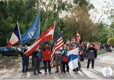 Photograph, Olympic Torch Relay Stawell - Halls Gap