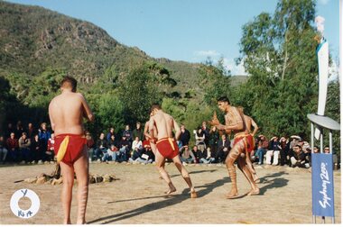 Photograph, Olympic Torch Relay Stawell - Halls Gap