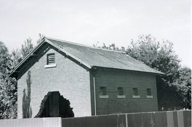 Photograph, Police Superintendent’s Horse Stables -- 2 Photos --  1 B/W, 1 Coloured