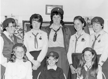 Photograph, BP Award Evening Bernadette Moloney 20th July 1984 Stawell Guide Hall Layzelle St