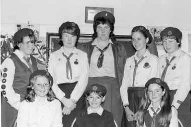 Photograph, 2nd Stawell Guides Company July 1984