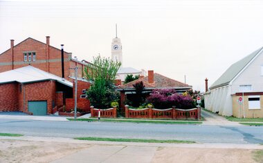Photograph, A Brick House Mrs. McClure Scallan Street