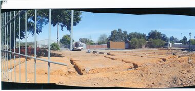 Photograph, Construction of the Stuart Bradley Centre Historical Society, 2015