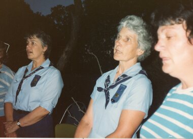 Photograph, Fifty two colour photographs of Girl Guides and Brownies