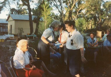 Photograph, Fifty two colour photographs of Girl Guides and Brownies