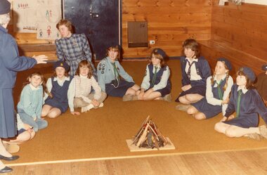 Photograph, Fifty two colour photographs of Girl Guides and Brownies