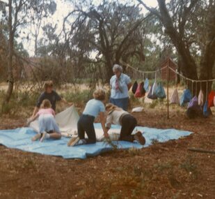 Photograph, Fifty two colour photographs of Girl Guides and Brownies