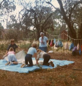 Photograph, Fifty two colour photographs of Girl Guides and Brownies