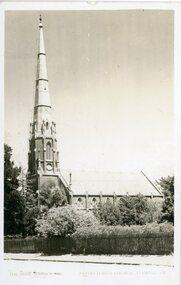 Photograph, St. Matthew’s Presbyterian Church looking West.  Rose Series P-4883