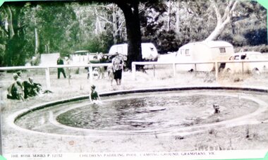 Photograph, Childrens Paddling Pool - Copy of postcard