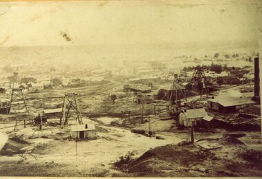 Photograph, Working Mines with Stawell in background