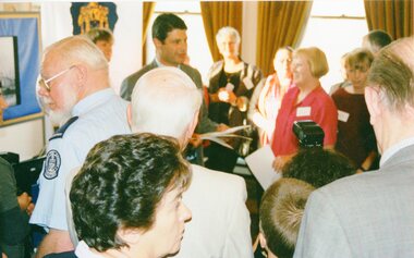 Photograph, Announcement of Local History Grants Program Round Three 2002, 2002