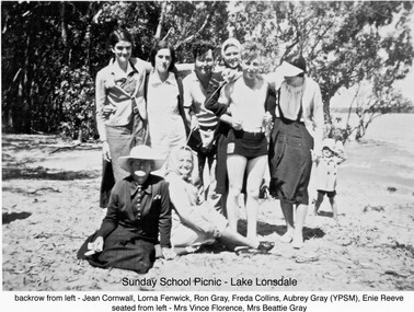 Photograph, Sunday School Picnic - Lake Lonsdale. Salvation Army