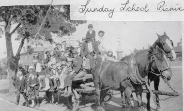 Photograph, Sunday School Picnic. Salvation Army