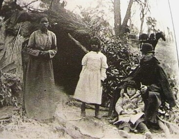 Photograph, Carrs Plains Aborigionals with Holford Wettenhall