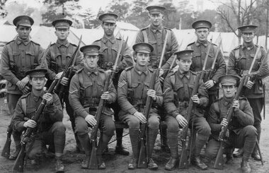 Photograph, Private Allan Victor Mills, W W 1 Ship HMAT Berrima & the 3rd Pioneer Battalion photo -- 3 Photos