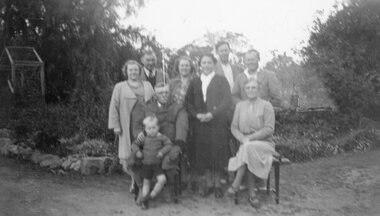 Photograph, Wettenhall Family from Carr's Plains