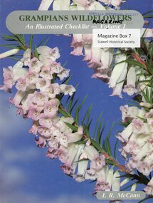Book, I.R. McCann, Grampians Wildflowers An Illustrated Checklist - Volume 1 & 2, 1984