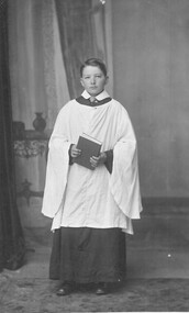 Photograph, Ernest Choir Boy Stawell Anglican Church