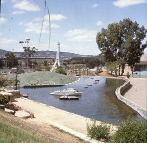 Slide, Set of Large Format colour positive slides of Stawell c1970 - World in Miniature