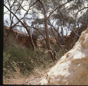 Slide, Set of Large Format colour positive slides of Stawell c1970 - Allens Open Cut Big Hill