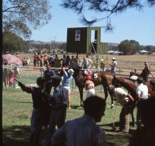 Slide, Set of Large Format colour positive slides of Great Western c1970 - Races