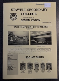 Magazine, Stawell Technical School, Stawell Secondary College Magazine Special Edition December 1998, 1985