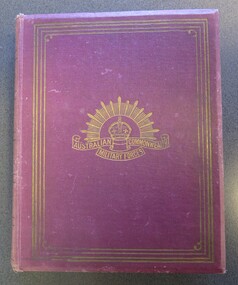 Book, The All Australian Memorial, History Heros and Helpers - Miller