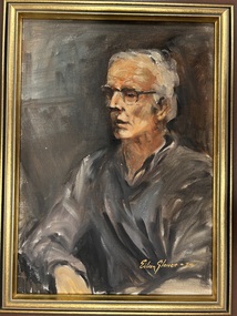 Painting, Painting of John Glover by Eileen Glover