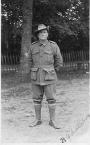 Photograph, Albert Austerberry WW1 Soldier