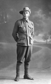 Photograph, Soldier Alex Raeburn WW1 in Uniform