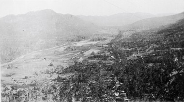 Photograph, Halls Gap from Chatauqua Peak 1920's