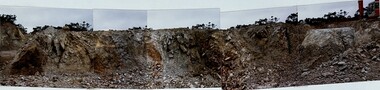 Photograph, Davis Open Cut 24-26m south wall  1987