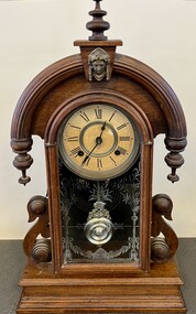 Realia, Eight Day Ansonia King Mantle Clock Circa 1880