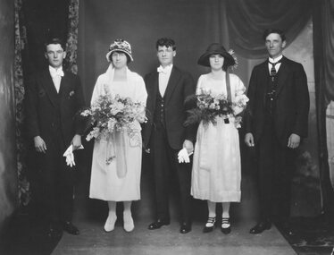 Photograph, Perry Family Wedding Group