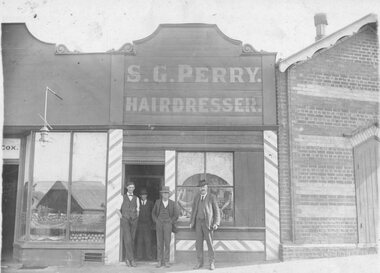 Photograph, S G Perry Hairdresser