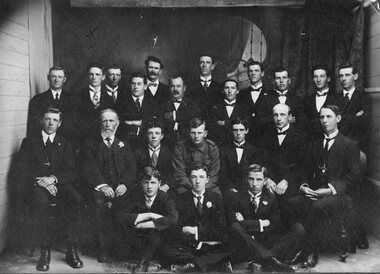 Photograph, Masonic Lodge Photo including Stan Perry c1920