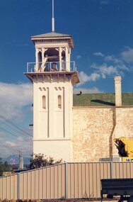 Photograph, Removing Bell Lady of Stawell from Bell Tower 1991