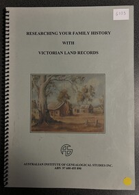 Book, Researching Your Family History With Victorian Land Records
