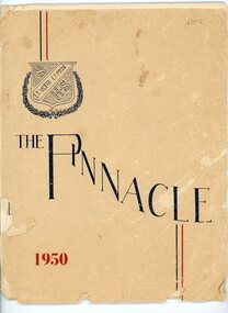 Book - Magazine, Stawell High School, The Pinnacle 1950, 1912-1986
