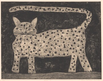 Print, BOWEN, Dean, Spotted Cat, 1998