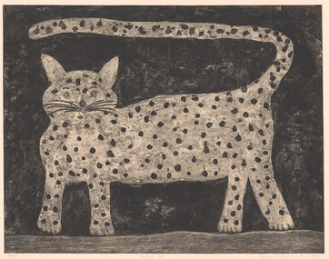 Print, BOWEN, Dean, Spotted Cat, 1998